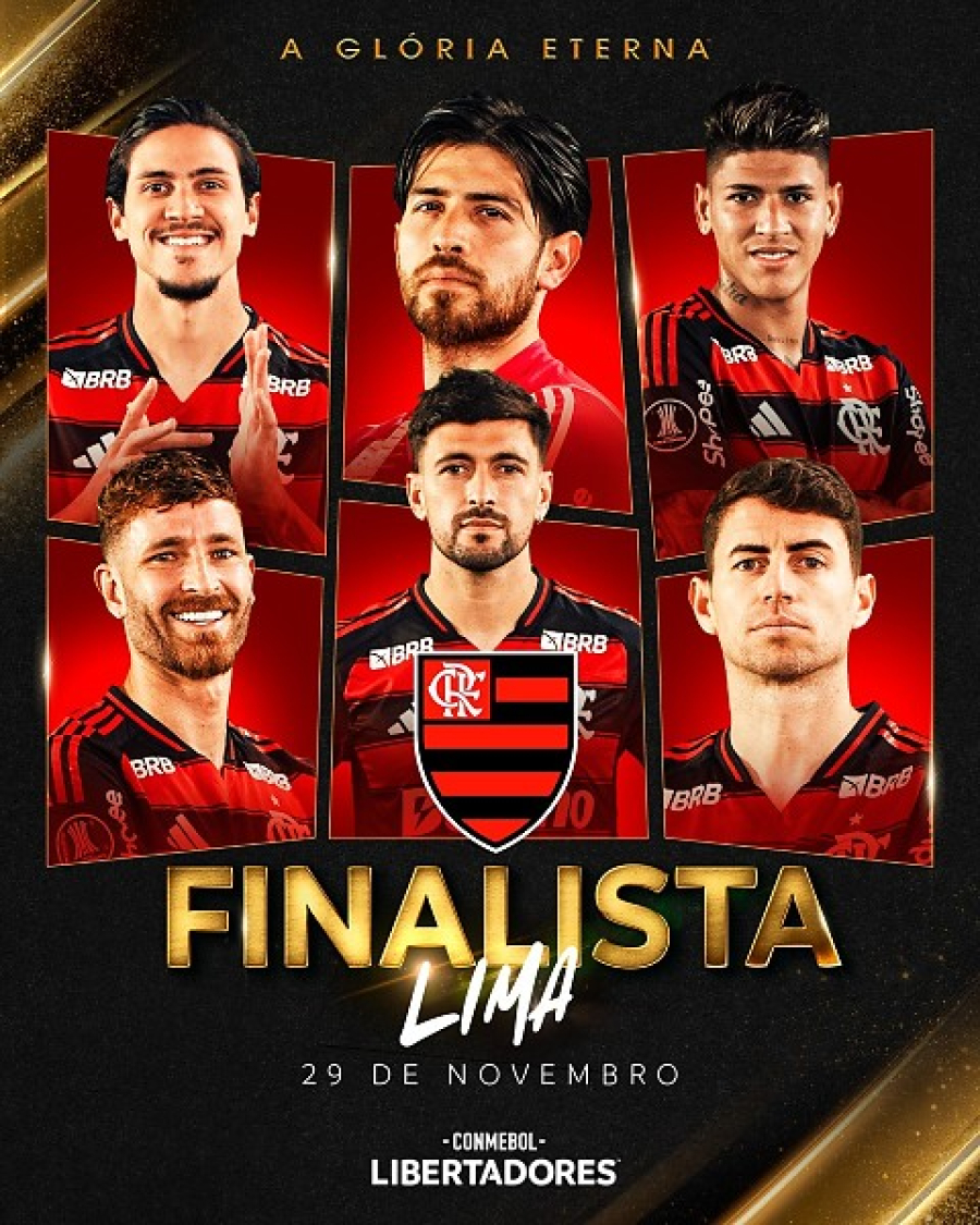 O Flamengo está na final da Libertadores 2025 e busca o tetracampeonato histórico