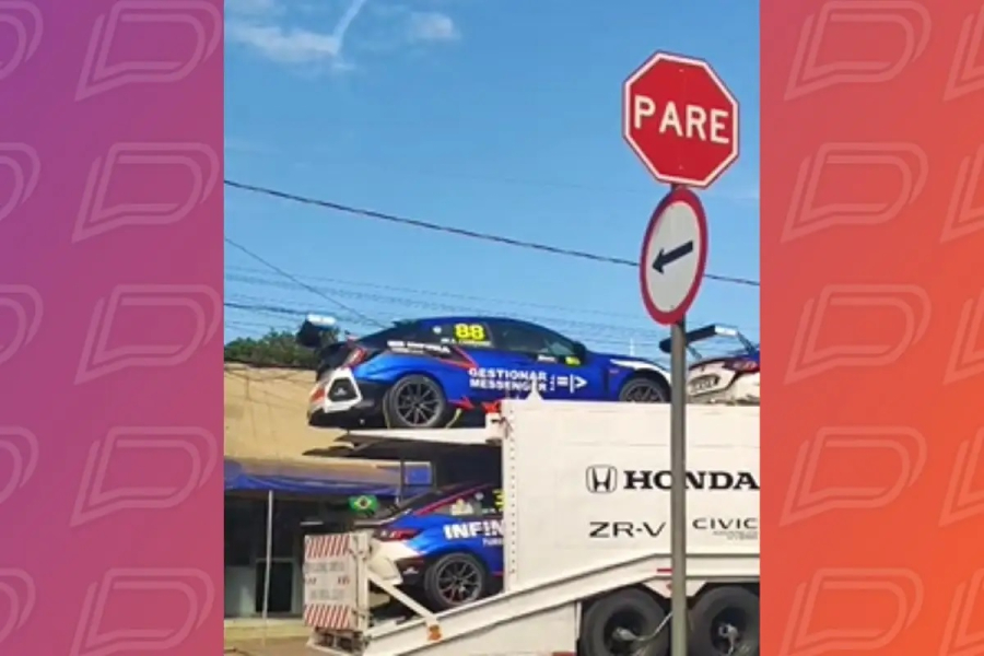 Carros que vão disputar a Stock Car começam a chegar em Cuiabá