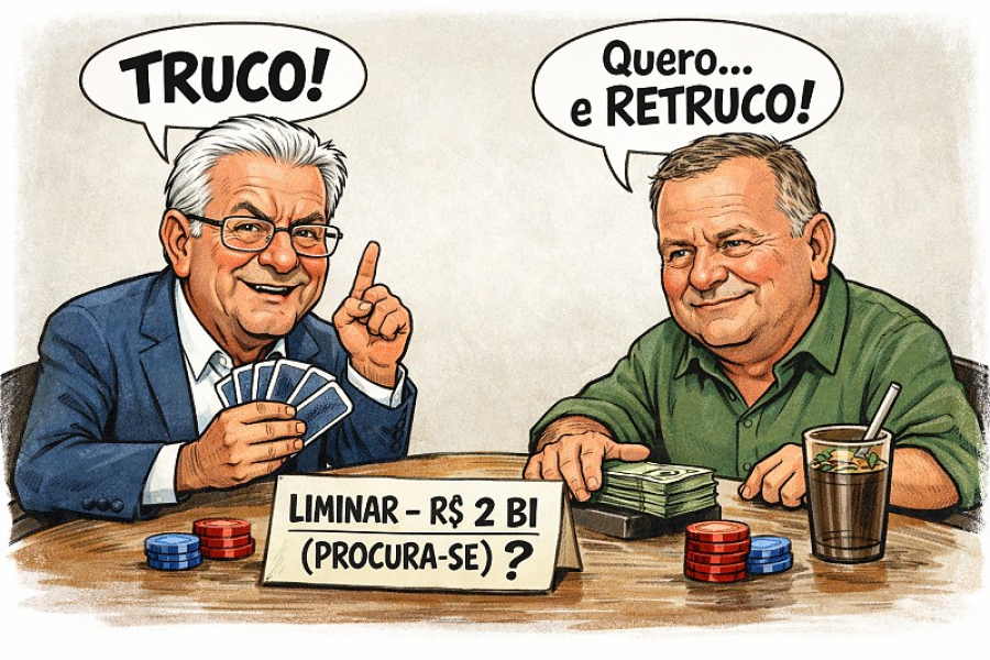 QUERO COM RETRUCO: Blairo desmoraliza blefe de Jayme Campos