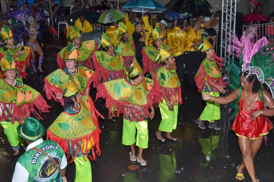 Tiê e Vou pro Sereno puxam a folia no Desfile de Carnaval