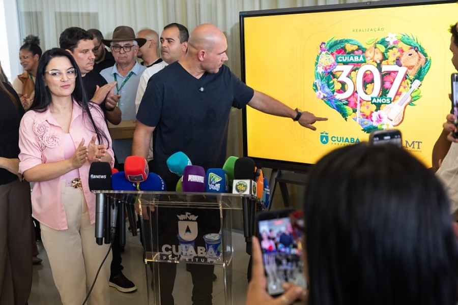 Cuiabá celebra 307 anos com festival e investimentos em infraestrutura