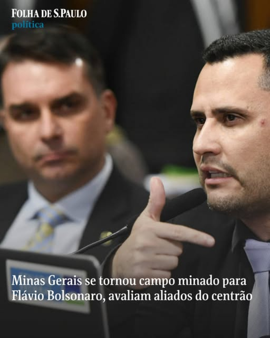 Minas Gerais: Um campo minando para Flávio Bolsonaro