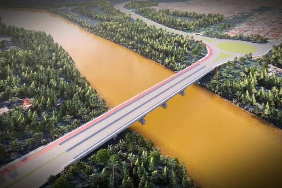 Nova ponte de quase R$ 30 milhões vai ligar Cuiabá e Várzea Grande