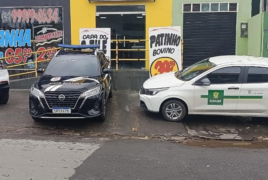 PJC flagra açougue com isca para ratos, insetos e carne em contato com chão; vídeo