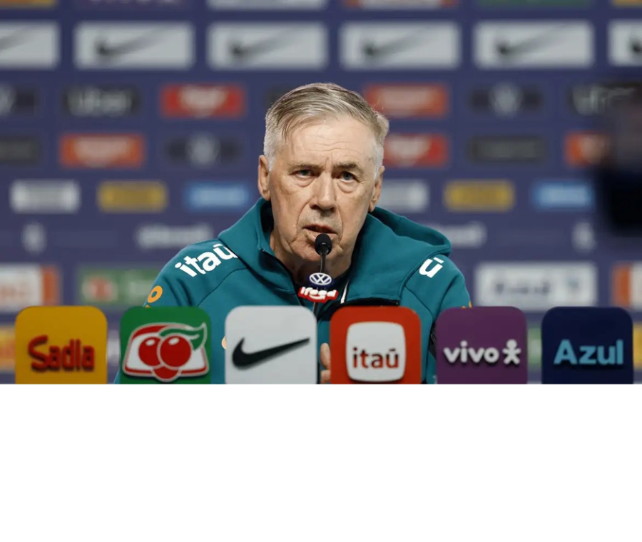 Carlo Ancelotti testa mudanças antes de amistoso contra o Egito