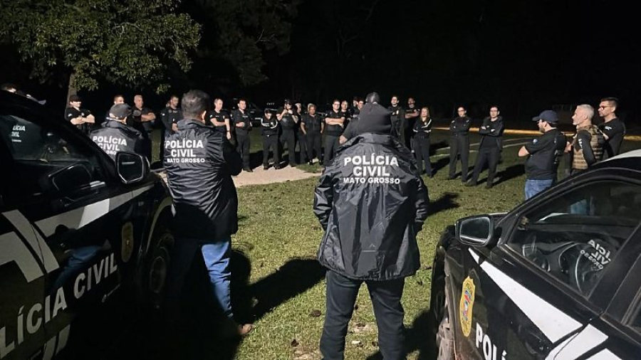 Polícia Civil desarticula facção criminosa em Rosário Oeste com 20 ordens judiciais