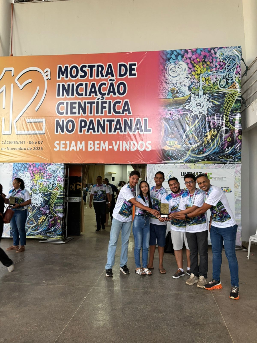 IFMT Cáceres leva Mato Grosso ao maior evento científico do país