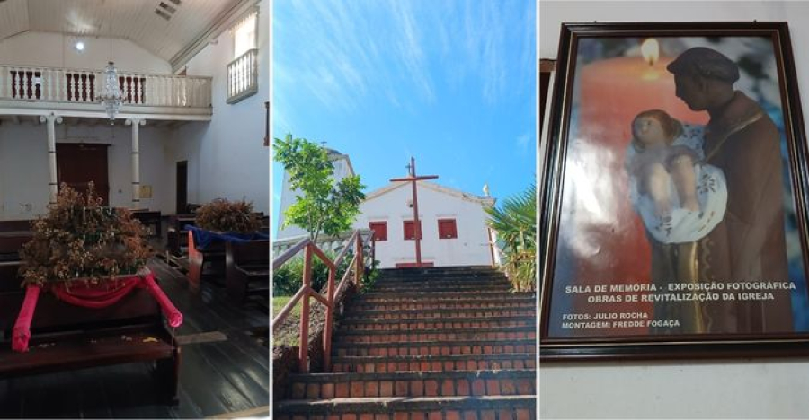 Igreja do Rosário guarda séculos de história à espera de restauração em Cuiabá