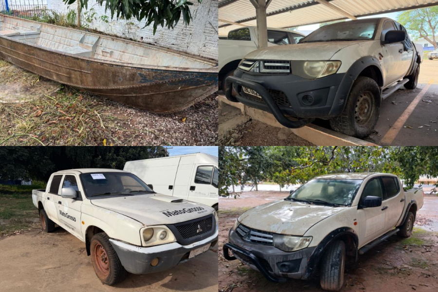 Leilão de carros, barcos e móveis com lances iniciais a partir de R$ 500 é aberto em MT