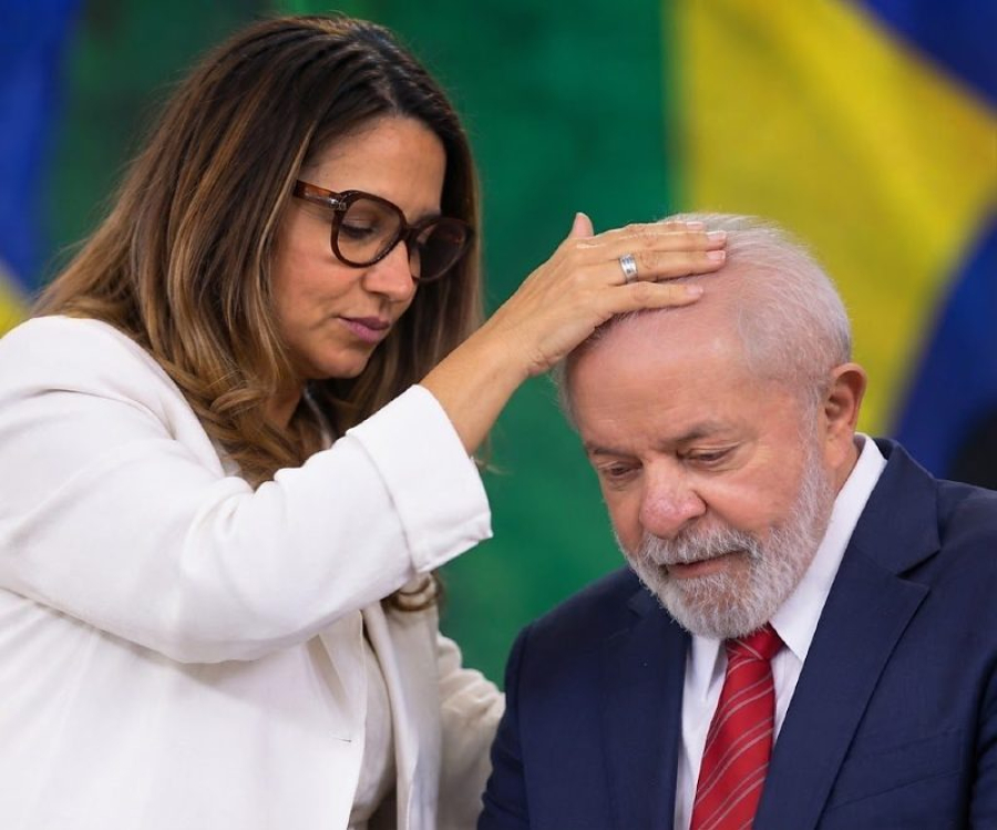 Do Planalto ao paraíso: Janja promove Lula a “ungido de Deus”; veja vídeo