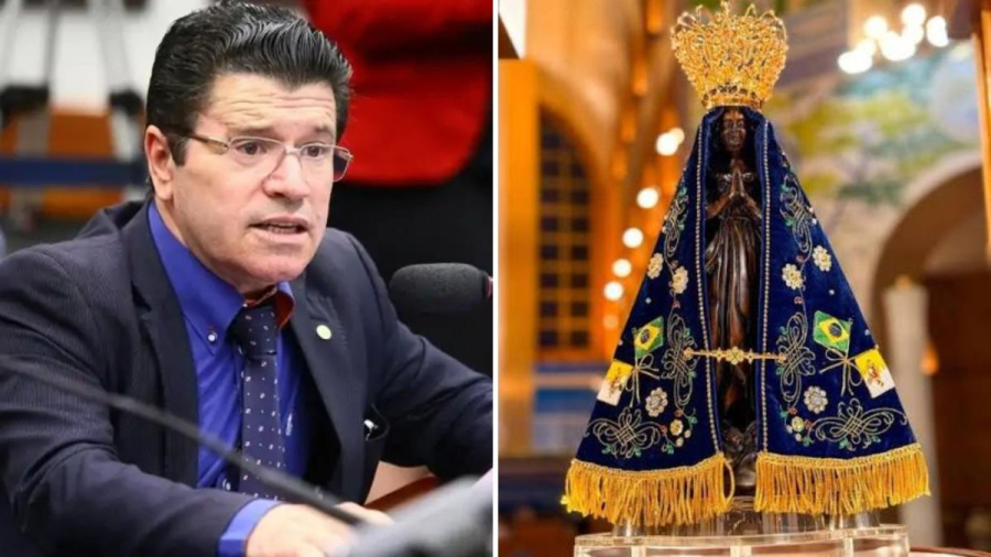 Projeto que tiraria a Padroeira do Brasil de lei é de ex-deputado bolsonarista de MT