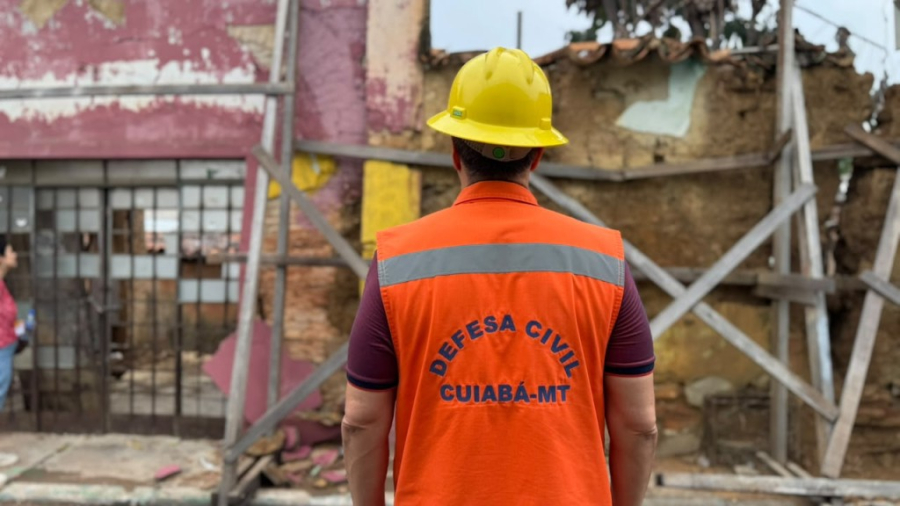 Casarões do Centro Histórico de Cuiabá estão próximos do colapso, aponta vistoria